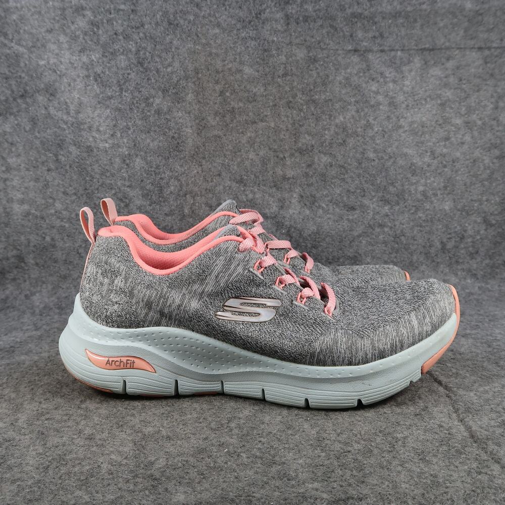 Skechers Shoes Womens 8.5 Athletic Trainers Arch Fit Sneakers Active Comfort
